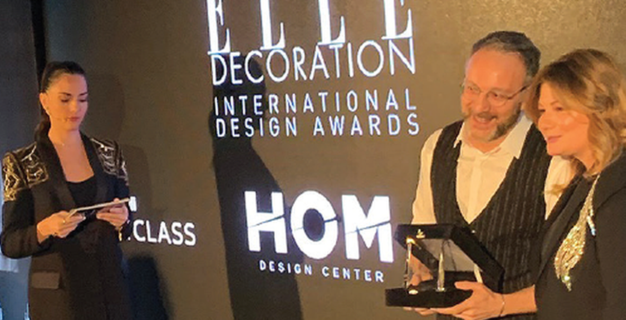 Best Design Award for Lineadecor's Etna Model