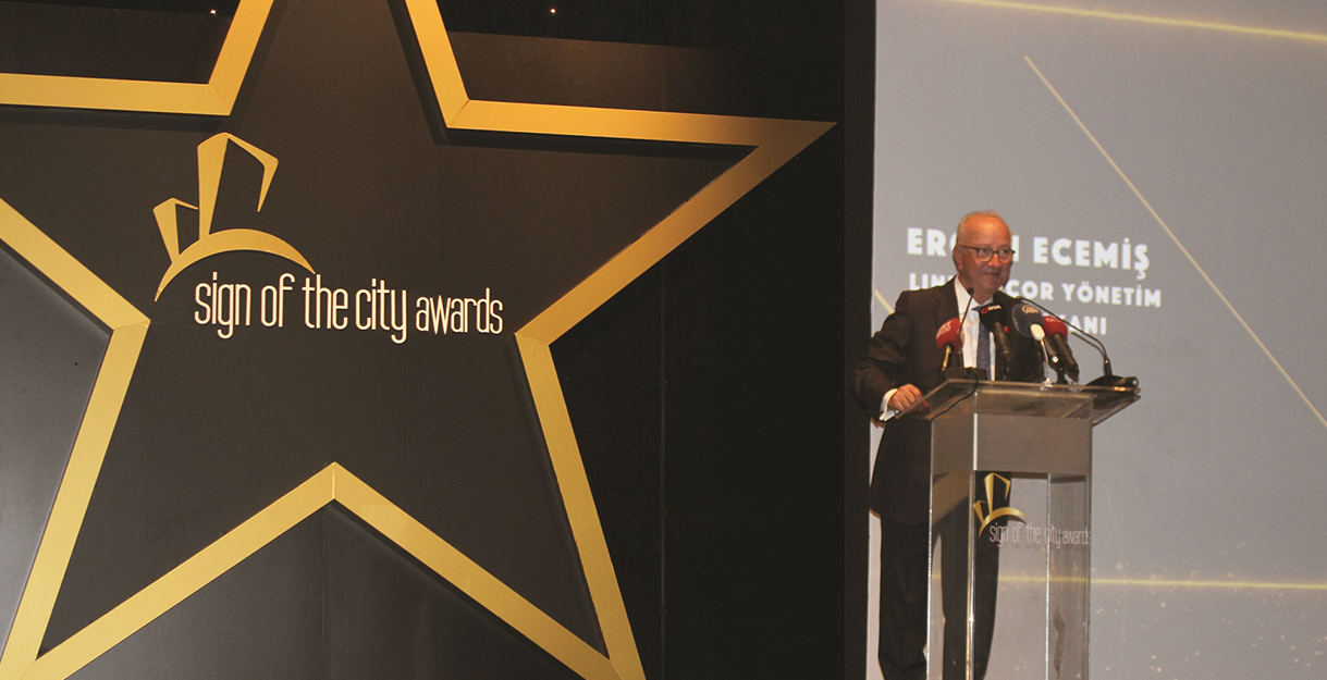 Sign Of City Awards Proje Ortağı: Lineadecor